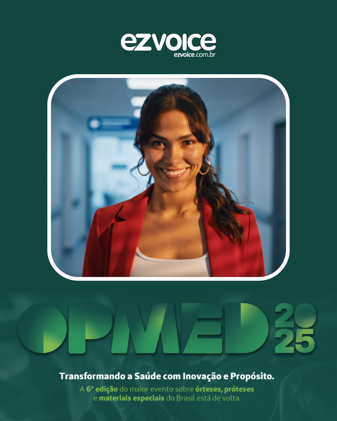 ezVoice na OPMED 2025: Inovação em Comunicação para o Setor da Saúde